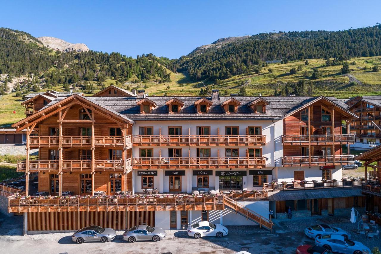 Le Chalet Blanc Hotel & Spa Montgenèvre Buitenkant foto