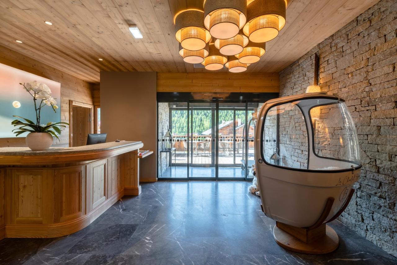 Le Chalet Blanc Hotel & Spa Montgenèvre Buitenkant foto