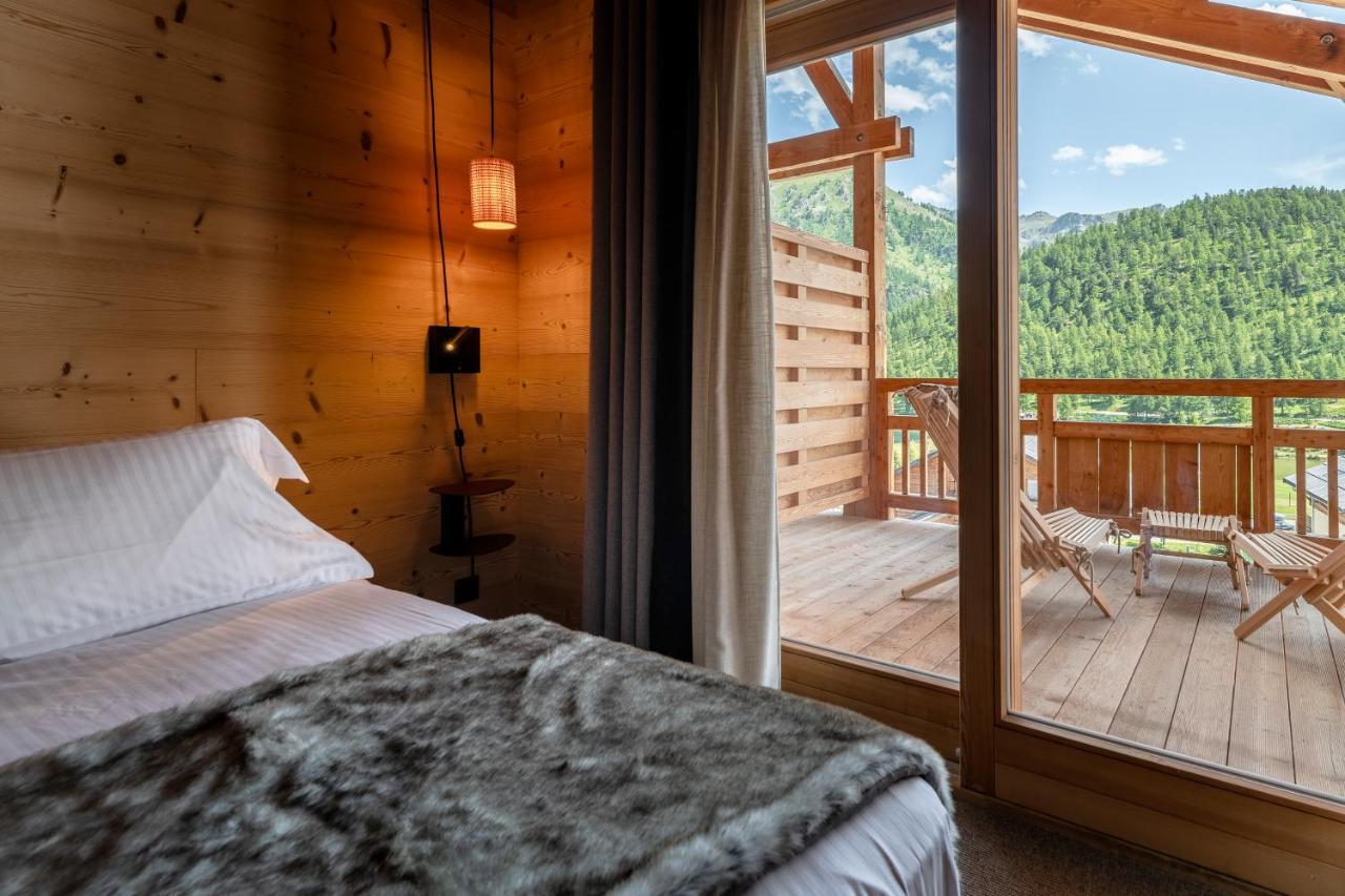 Le Chalet Blanc Hotel & Spa Montgenèvre Buitenkant foto