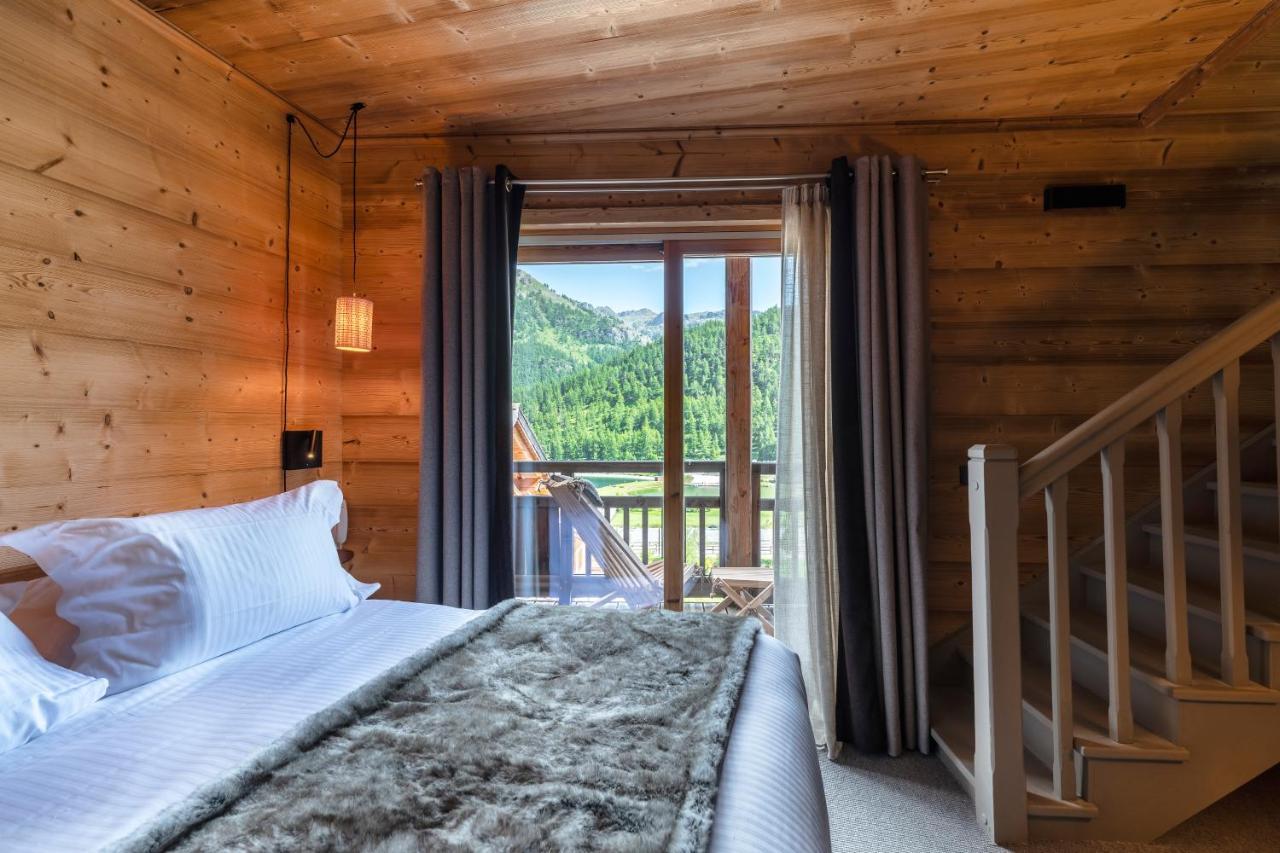 Le Chalet Blanc Hotel & Spa Montgenèvre Buitenkant foto
