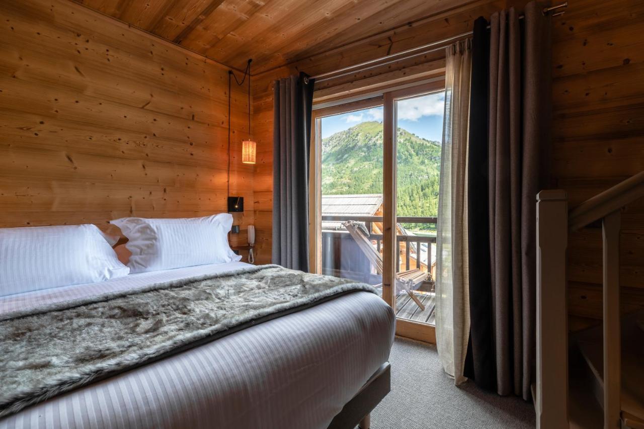 Le Chalet Blanc Hotel & Spa Montgenèvre Buitenkant foto