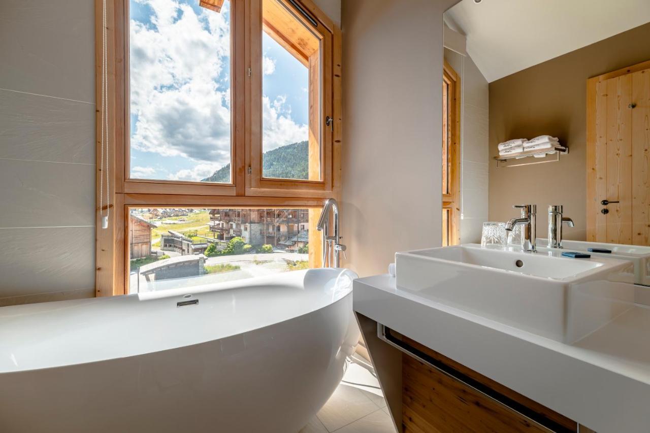 Le Chalet Blanc Hotel & Spa Montgenèvre Buitenkant foto